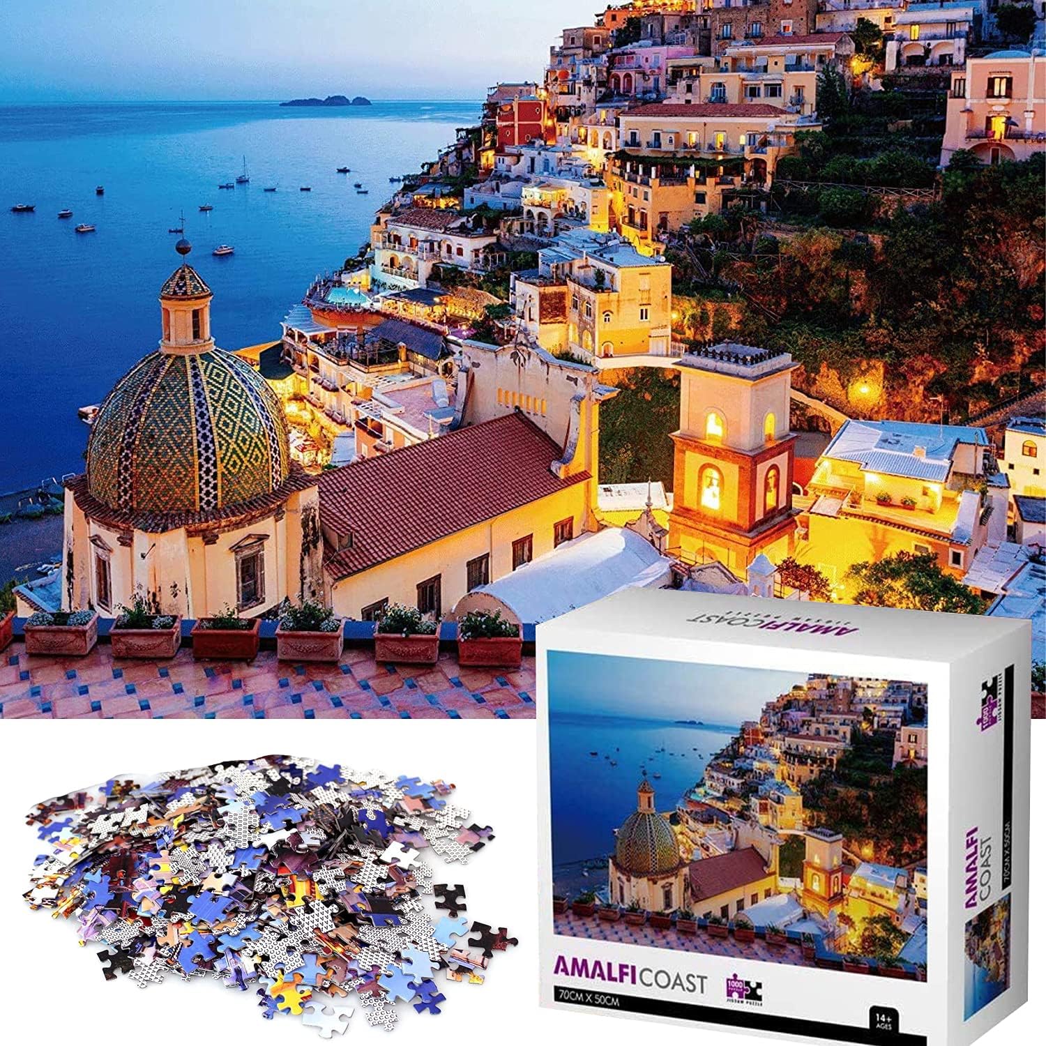 Jigsaw Puzzle Adult - Пазл из 1000 предметов, игры-головоломки, красивый