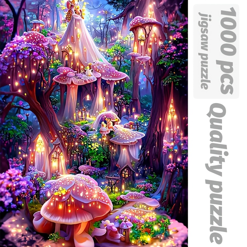Jigsaw Puzzle Adult - 1000 шт. Пазл «Зачарованный лес» для