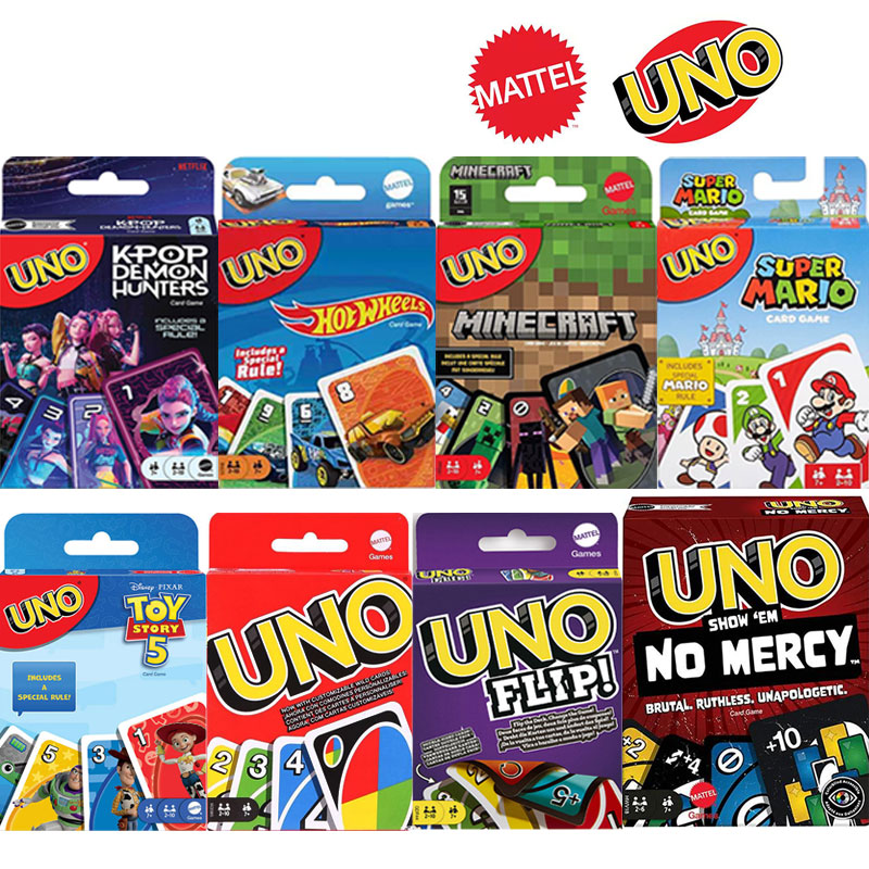 Cooperative Card Game - Игры Mattel UNO Flip! Коллекционные карточные