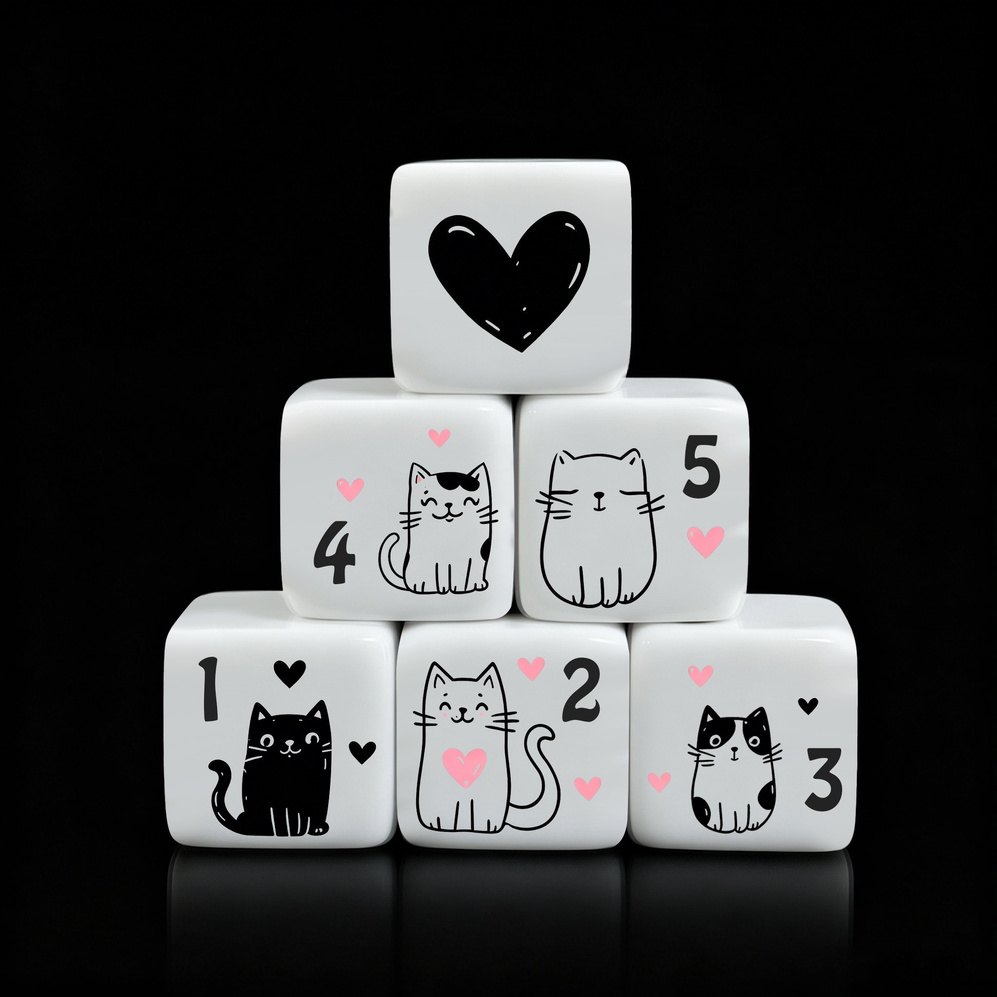Board Game Design - Набор из 12 штук: 16-миллиметровые акриловые