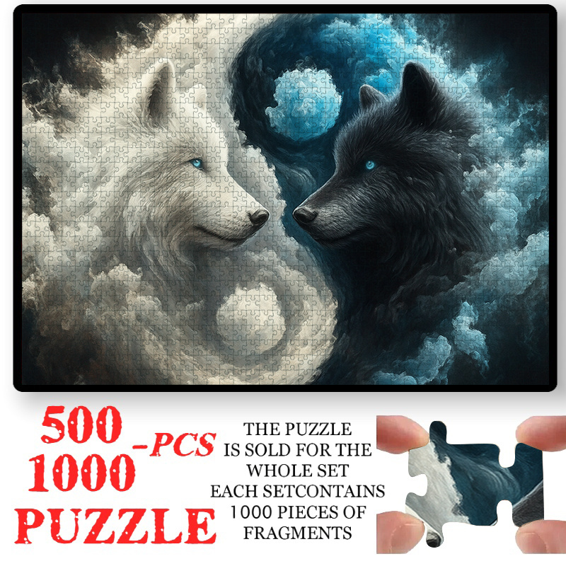 Jigsaw Puzzle Adult - 500/1000 шт. головоломка на тему тай-чи