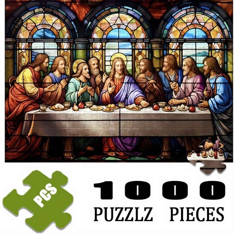 Jigsaw Puzzle Adult - 1000 шт., бумажная головоломка с религиозной