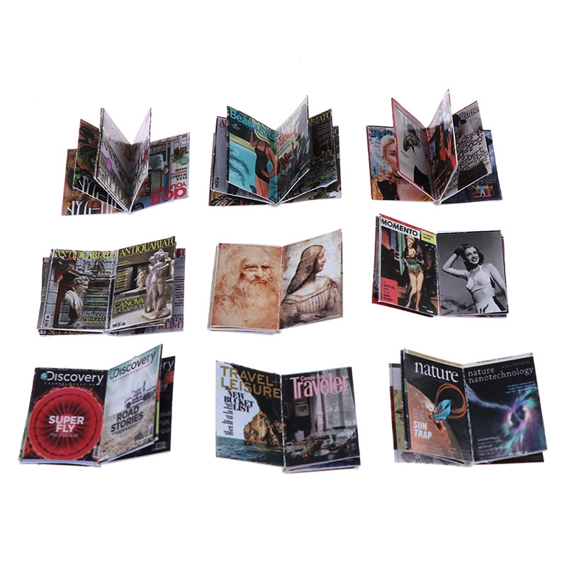 Miniature Terrain Set - 3 шт./набор, миниатюрная книга для кукольного