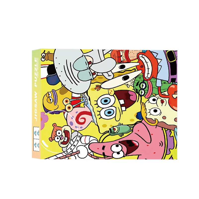Jigsaw Puzzle Adult - Пазл «Губка Боб Квадратные штаны» на