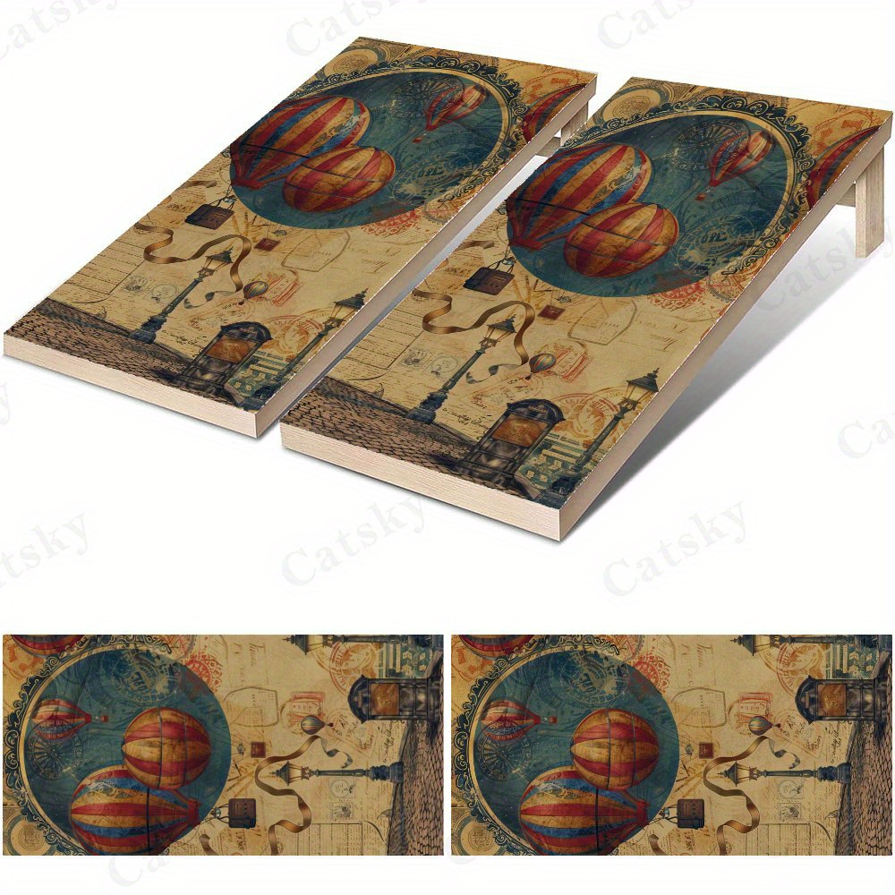 Board Game Design - Воздушный шар в стиле стимпанк, водонепроницаемая