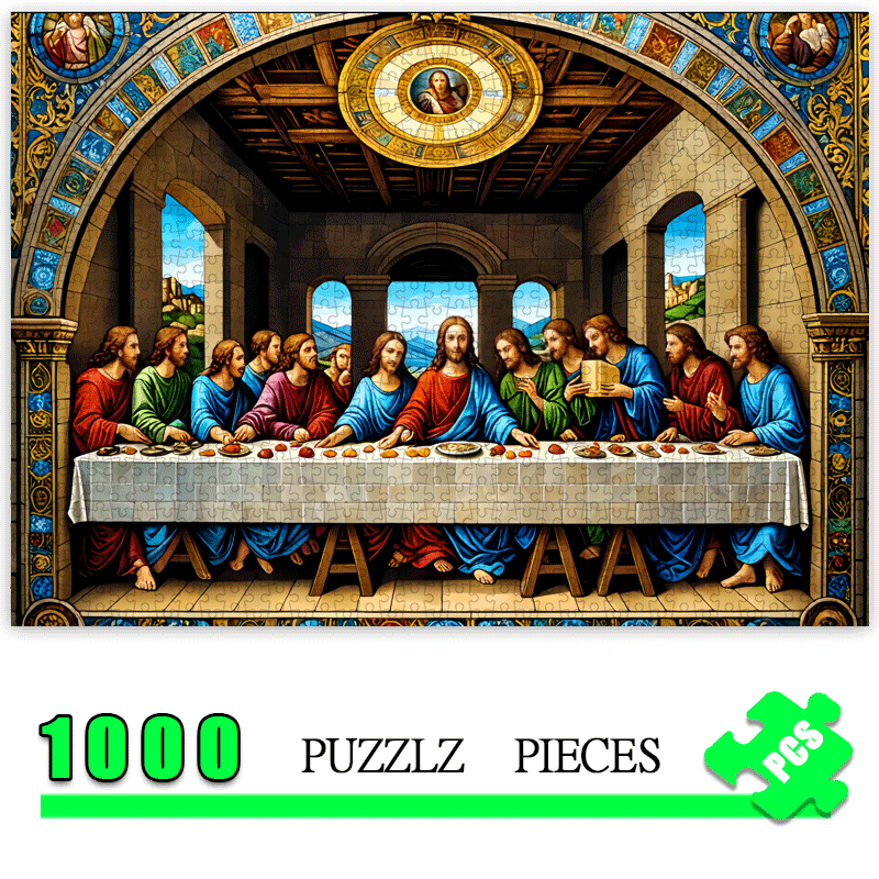 Jigsaw Puzzle Adult - 1000 шт. Пазл «Тайная вечеря» от