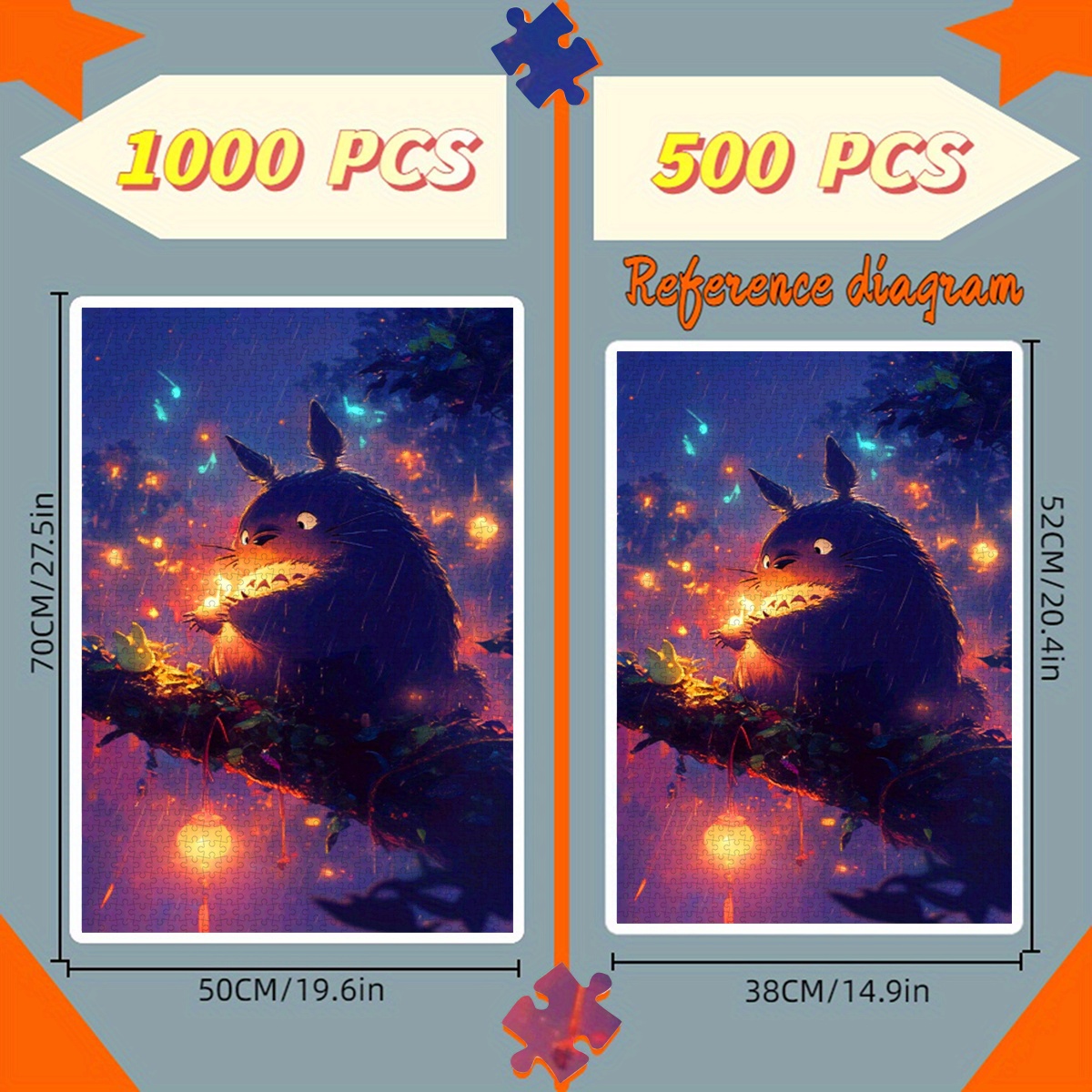 500 шт. или 1000 шт. очень сме – обзор и цена Jigsaw Puzzle Adult