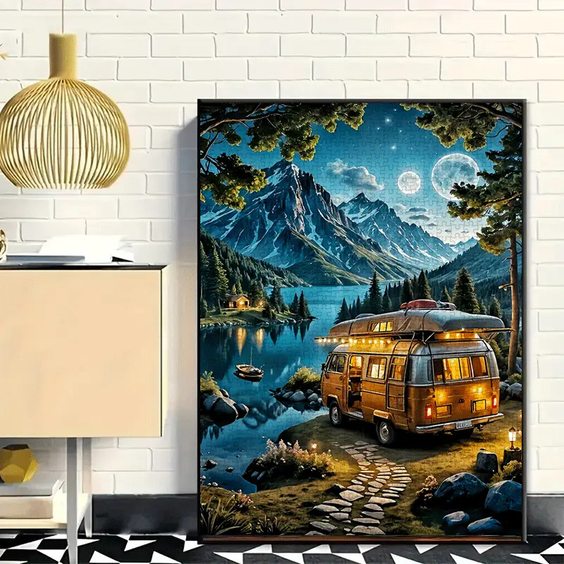 Большой пазл 1000 шт. — винтаж – обзор и цена Jigsaw Puzzle Adult