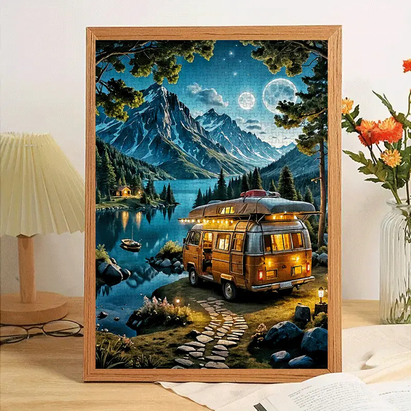 Большой пазл 1000 шт. — винтаж – обзор и цена Jigsaw Puzzle Adult