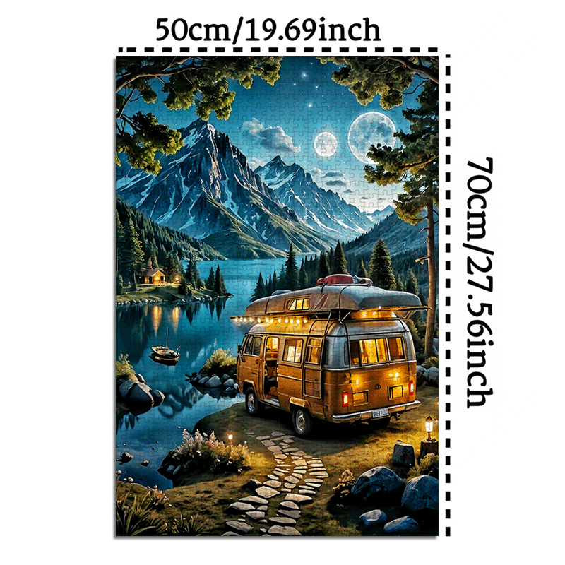 Большой пазл 1000 шт. — винтаж – обзор и цена Jigsaw Puzzle Adult