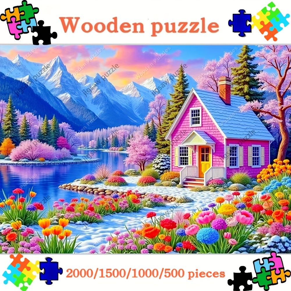 2000/1500/1000/500 шт. деревян – обзор и цена Jigsaw Puzzle Adult