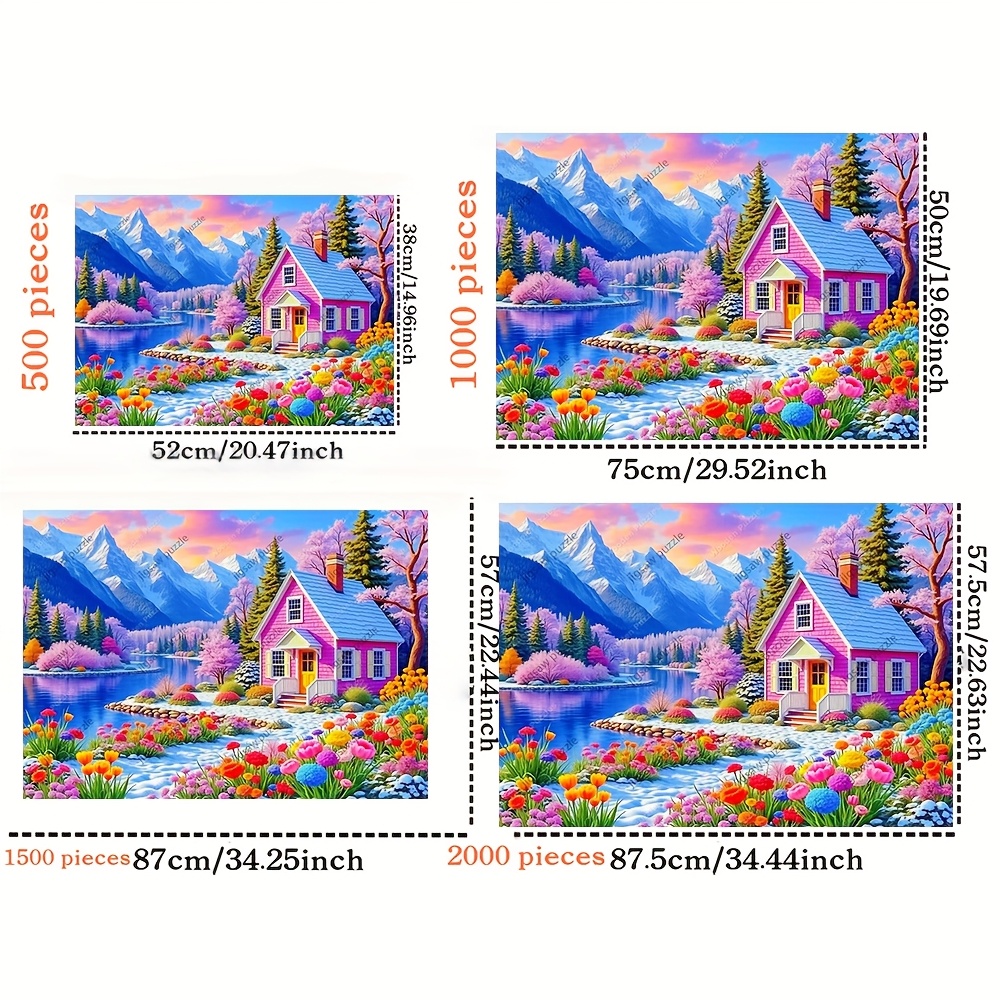 2000/1500/1000/500 шт. деревян – обзор и цена Jigsaw Puzzle Adult