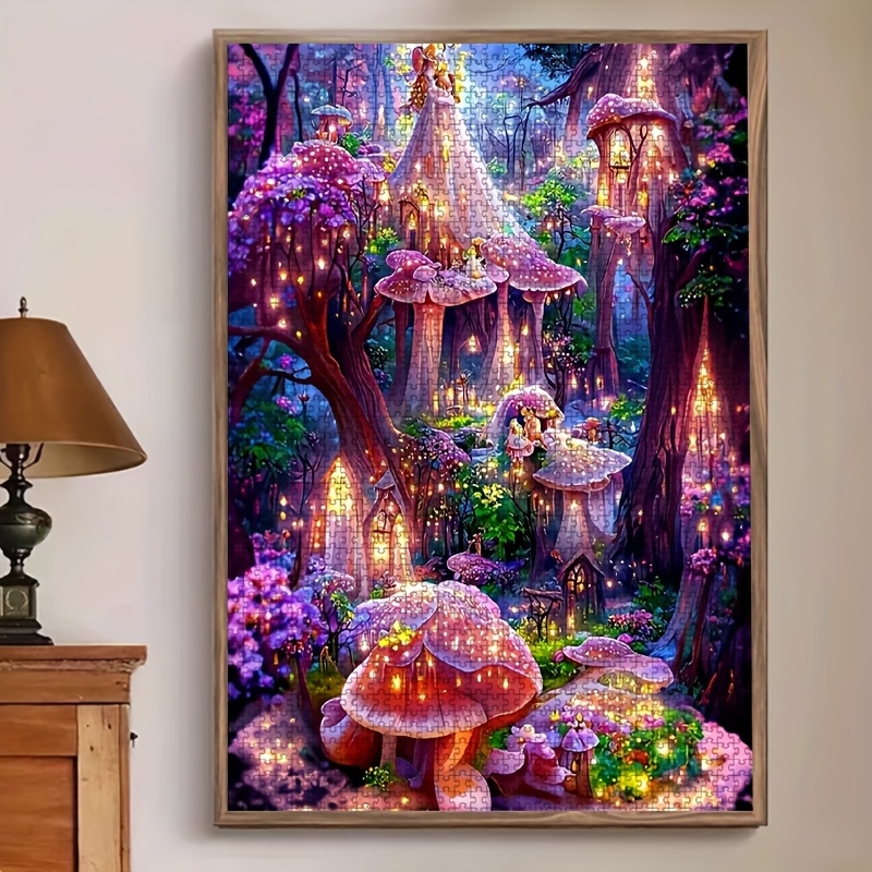1000 шт. Пазл «Зачарованный ле – обзор и цена Jigsaw Puzzle Adult