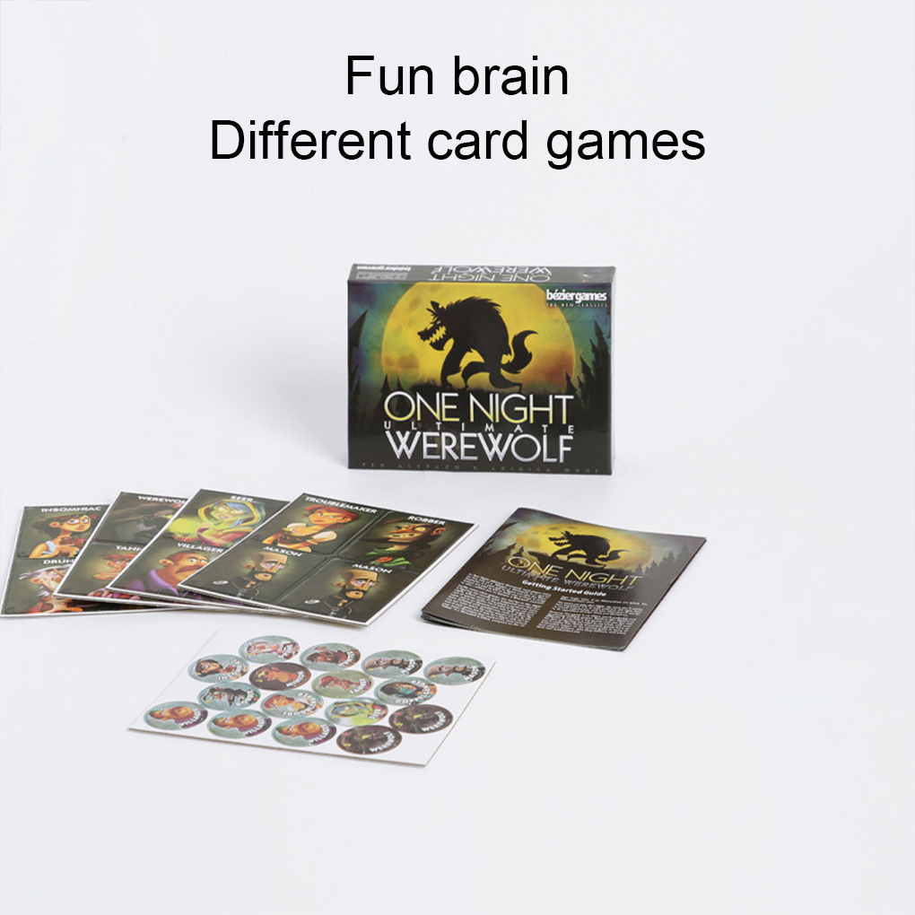 Коллекция карт One Night Ultim – обзор и цена Board Game Werewolf