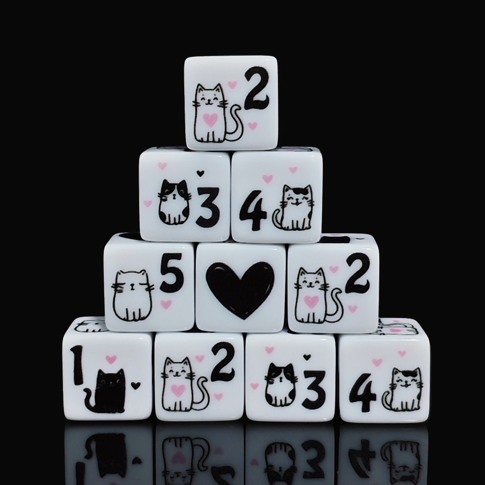 Набор из 12 штук: 16-миллиметр – обзор и цена Board Game Design