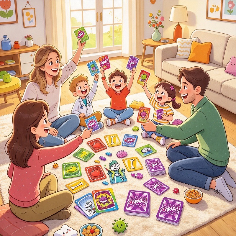 Набор семейных стратегических  – обзор и цена Board Game Viral