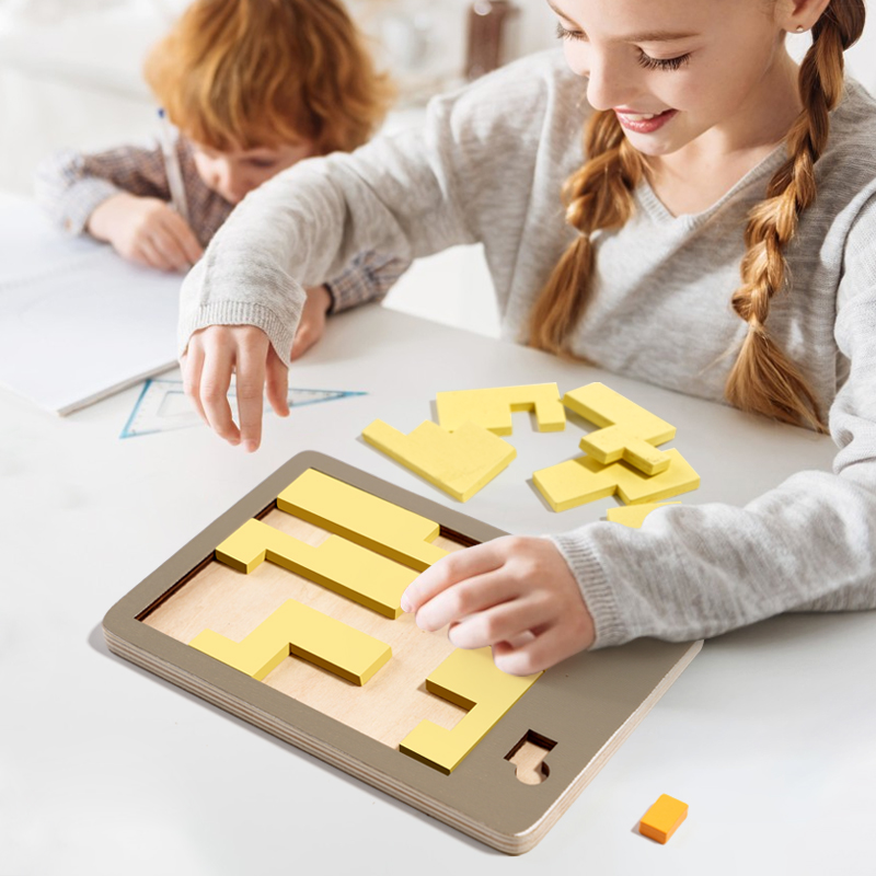 Деревянные геометрические пазл – обзор и цена Jigsaw Puzzle Adult